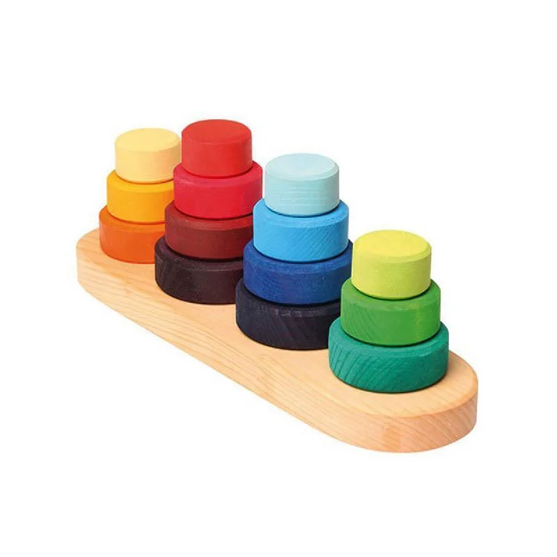 charming wooden toys                   Grimm's fabuto stacking towers
