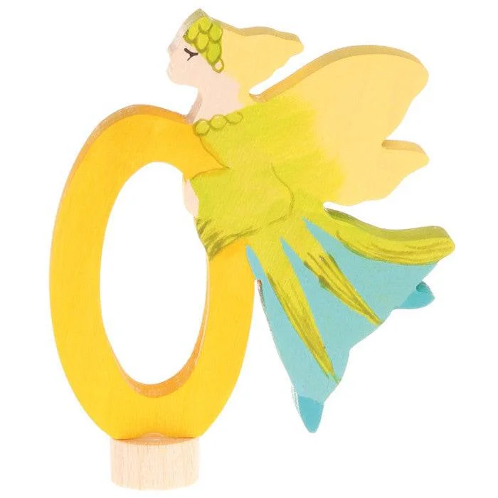 sustainably sourced wooden toys                   Fairy Tale Birthday Ring Number 0