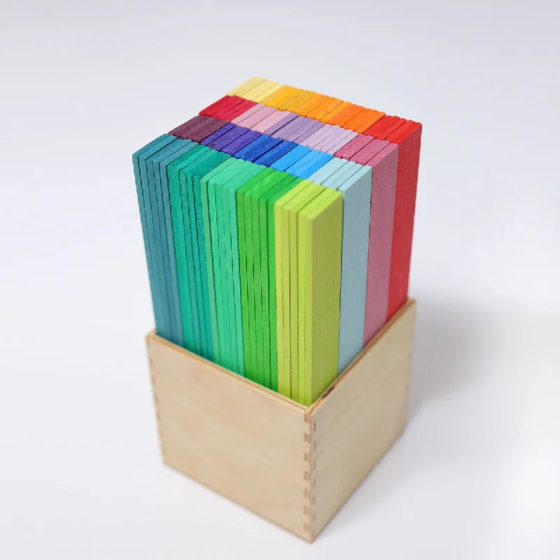 naturally finished and non-toxic wooden toys                   Grimm's leonardo sticks, 100 pcs.