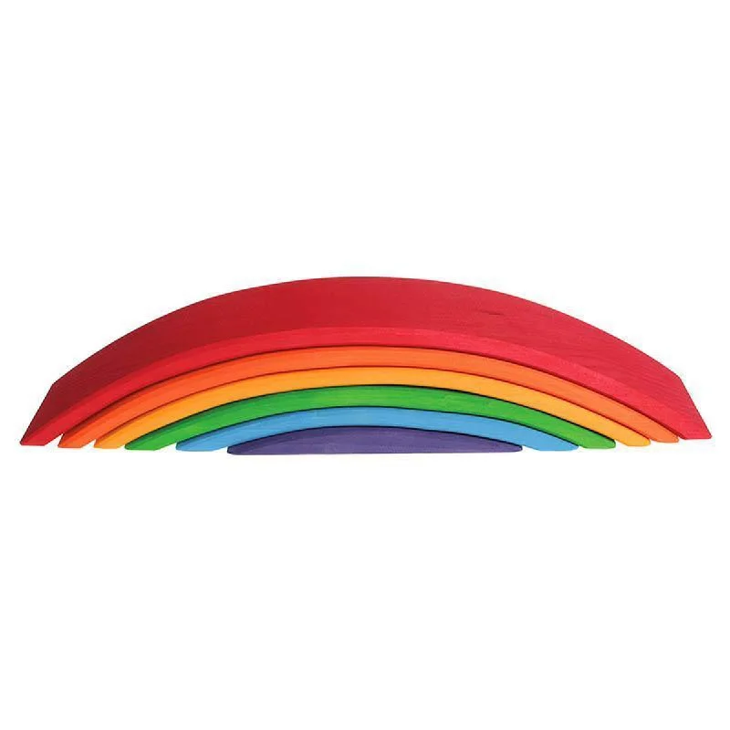 detailed wooden toys                 Grimm's rainbow bridge multi coloured