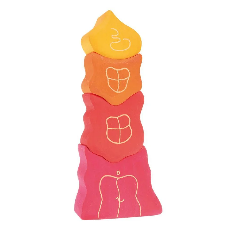 enchanting and whimsical wooden toys that captivate attention                   Grimm's rose tower