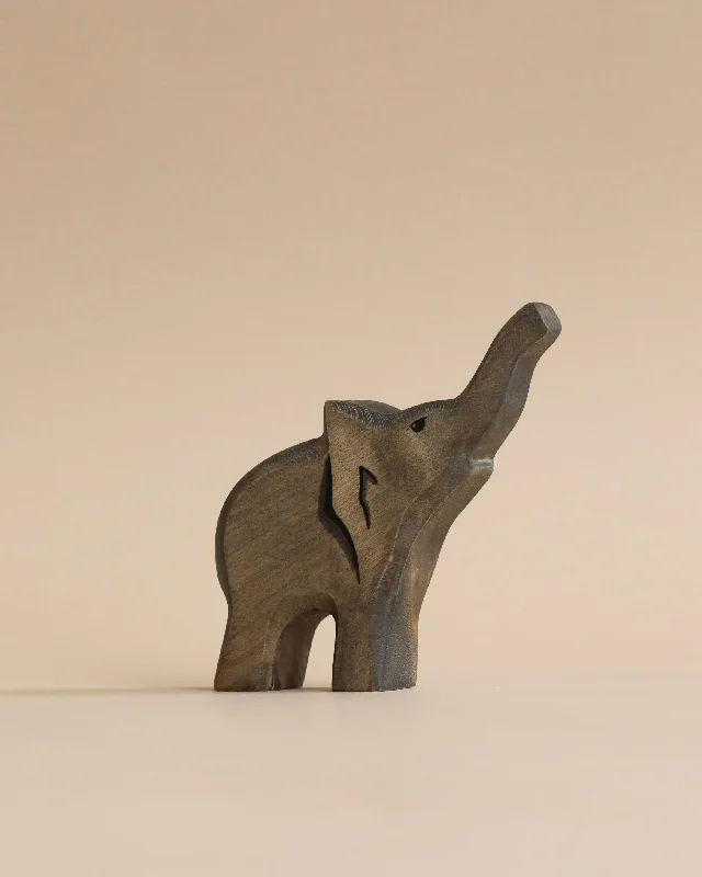 non-toxic wooden toys                   Handmade Holzwald Baby Elephant