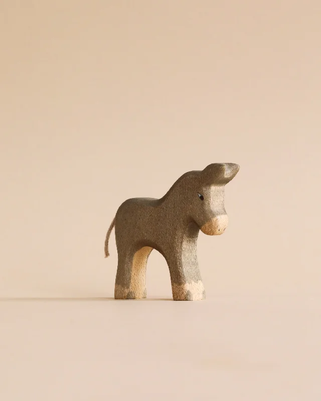 delightful wooden toys for children                   Handmade Holzwald Small Donkey
