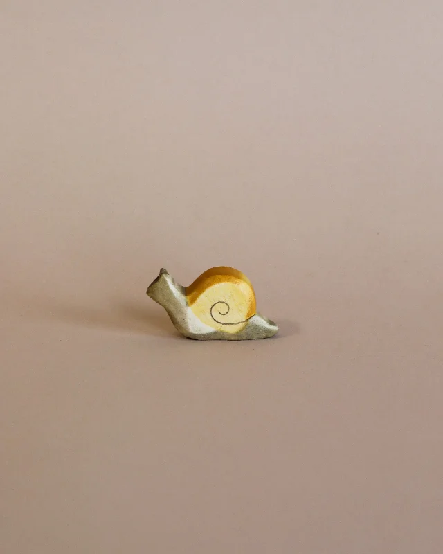 playful wooden toys                  Handmade Holzwald Small Snail