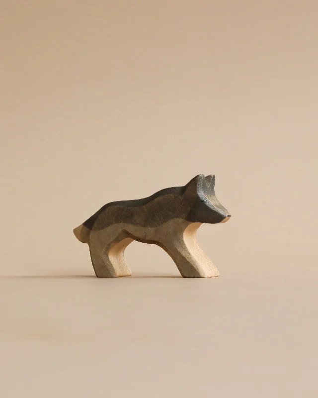 sturdy wooden toys                  Handmade Holzwald Wolf