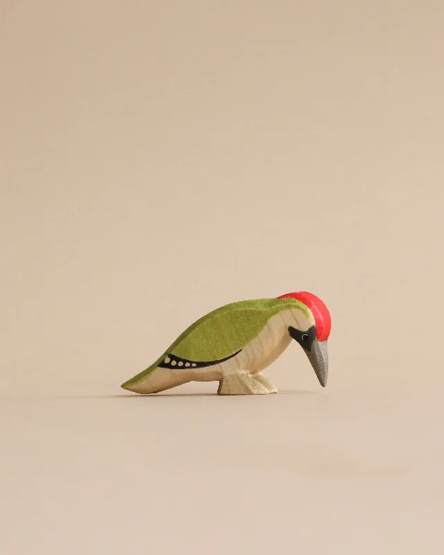 traditional wooden toys                   Handmade Holzwald Woodpecker Bird