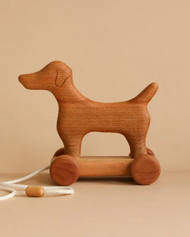 sturdy and reliable wooden toys that provide hours of fun Handmade Wooden Dog Pull Toy sturdy and reliable wooden toys that provide hours of fun Handmade Wooden Dog Pull Toy