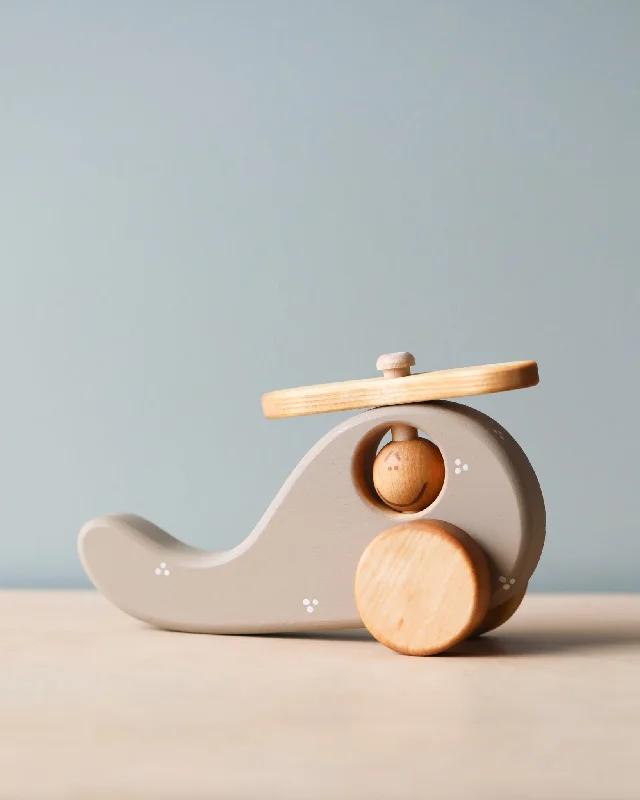colorful wooden toys for toddlers             Handmade Wooden Helicopter
