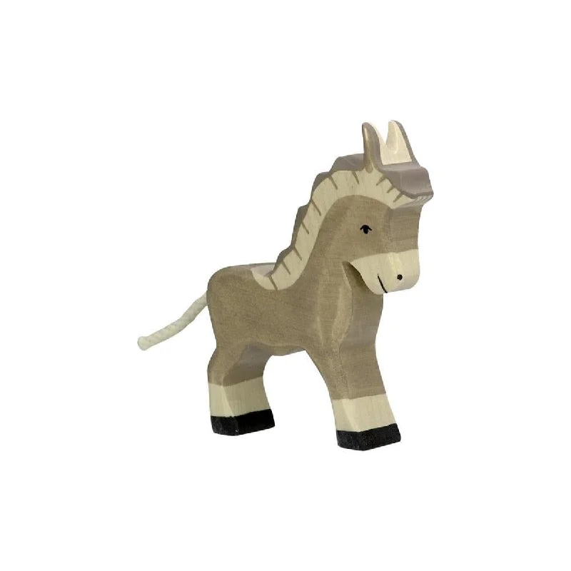 tactile wooden toys                   Holztiger small donkey