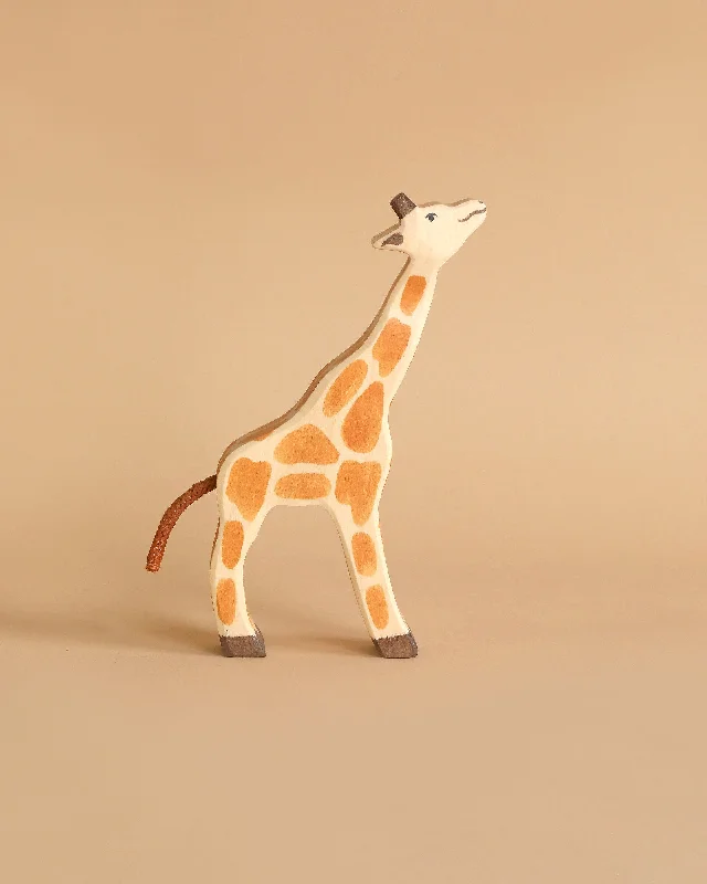 robust and child-safe wooden toys for all ages                   Holztiger Small Feeding Giraffe