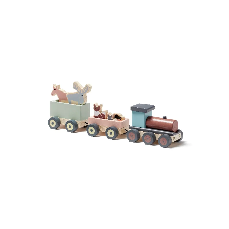 historically accurate and educational wooden toys that teach about cultures Kid's Concept Animal Wood Train Edvin historically accurate and educational wooden toys that teach about cultures Kid's Concept Animal Wood Train Edvin
