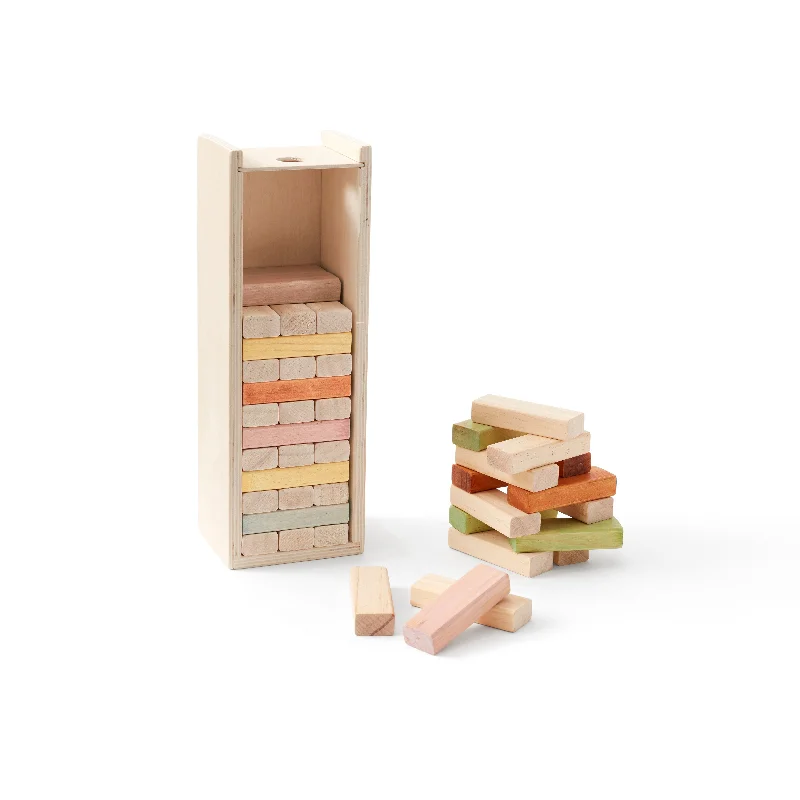 naturally finished and non-toxic wooden toys                   Kid's Concept Building Blocks