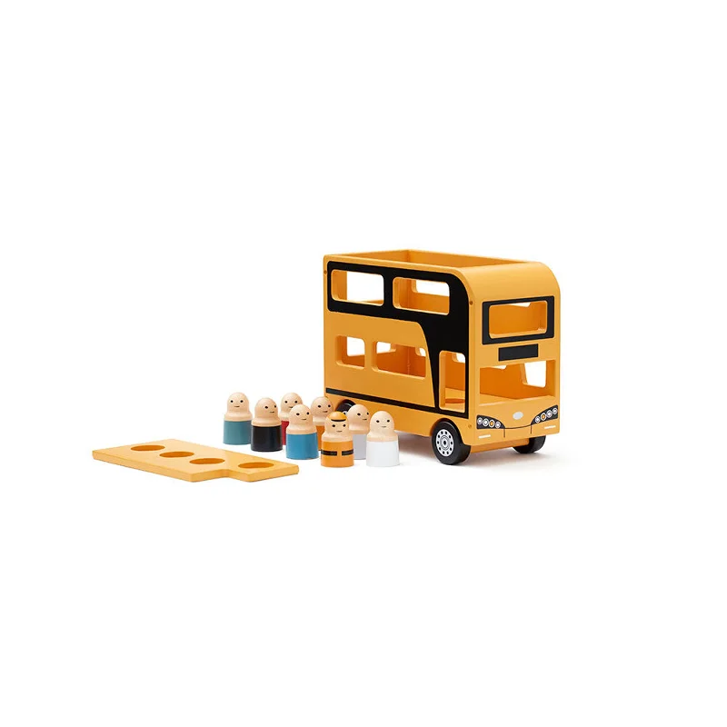intricately carved wooden toys                   Kid's Concept Double Decker Aiden