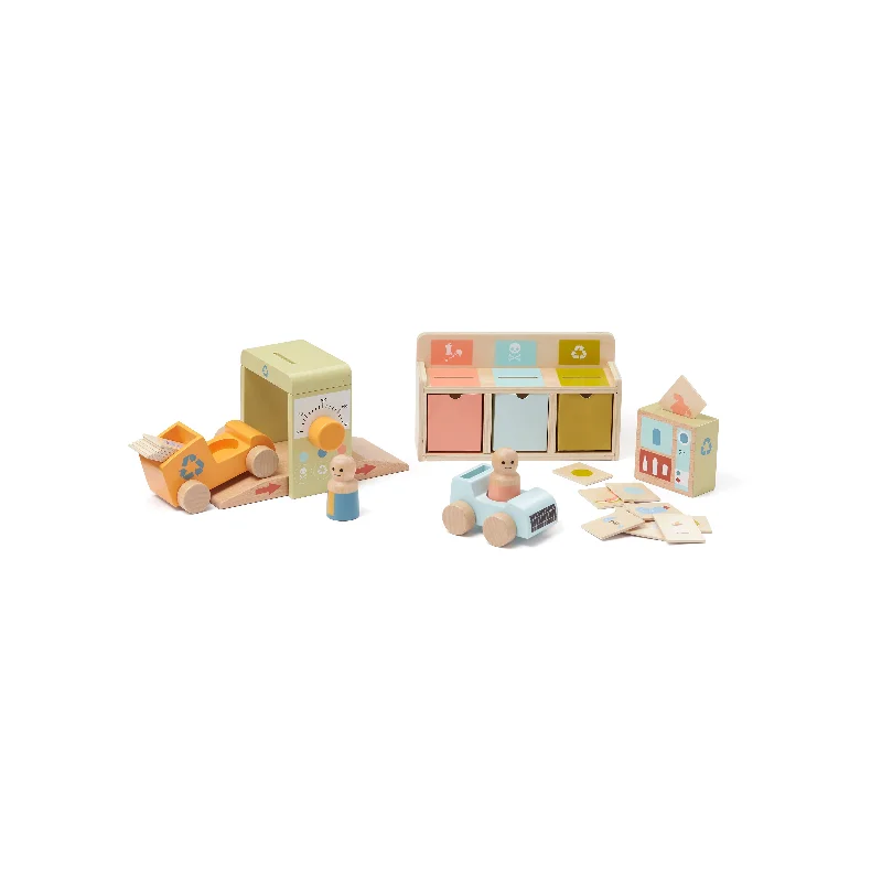 eco-friendly and sustainable wooden toys that promote environmental awareness Kid's Concept Recycling Station Aiden eco-friendly and sustainable wooden toys that promote environmental awareness Kid's Concept Recycling Station Aiden