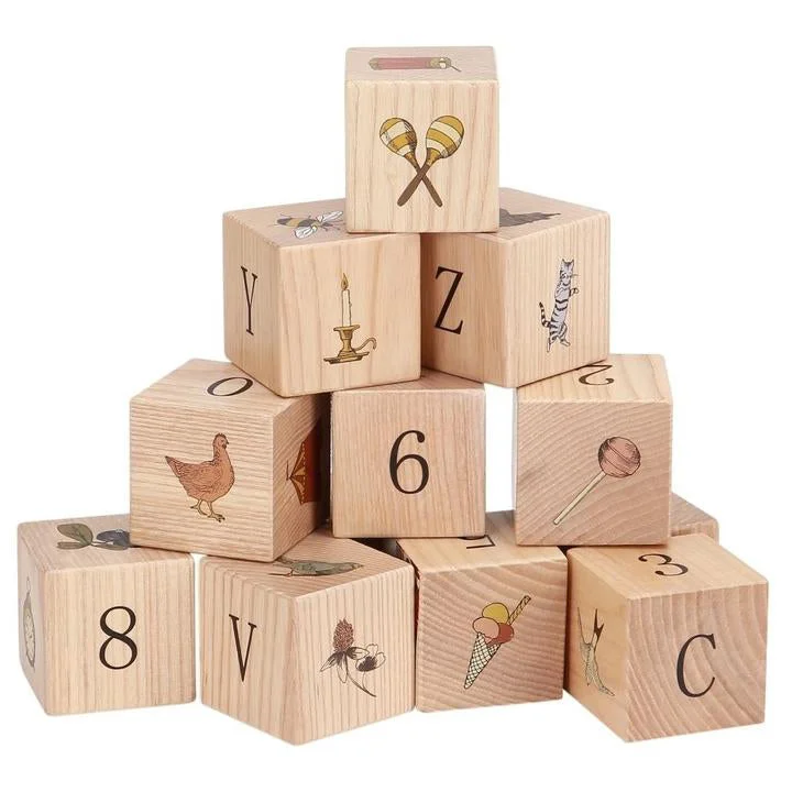 sustainable wooden toys                   Konges Sløjd Wooden Blocks
