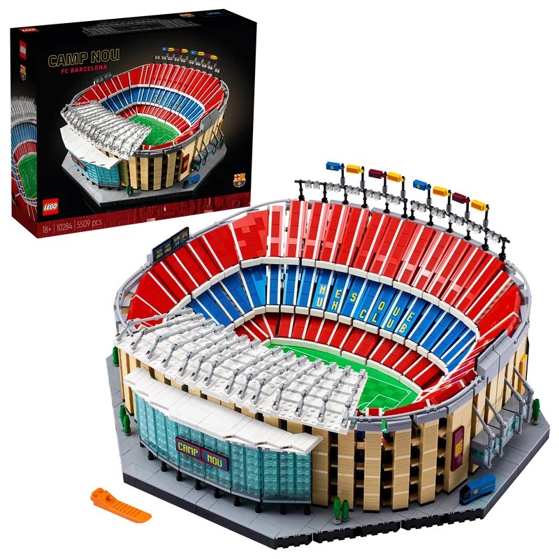 Promoting fine art skills LEGO modelsLEGO 10284 LEGO Icons Camp Nou - FC Barcelona