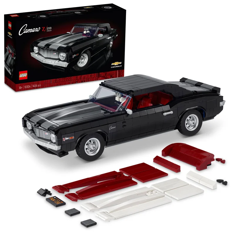 Time-honored LEGO traditionsLEGO 10304 Icons Chevrolet Camaro Z28