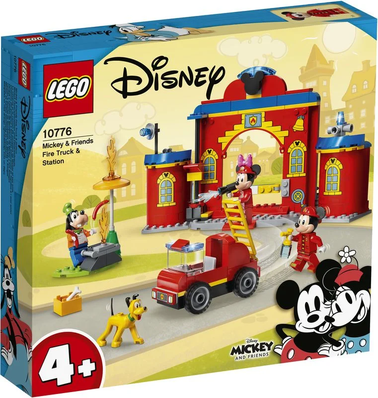 Consistently high-quality LEGO productsLEGO 10776 Disney Mickey & Friends Fire Truck & Station