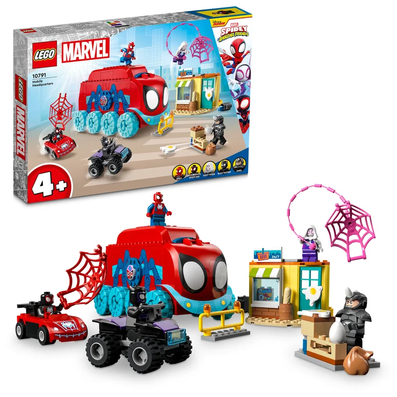 Beautifully crafted LEGO sculpturesLEGO 10791 Marvel Spider-Man Team Spidey's Mobile Headquarters