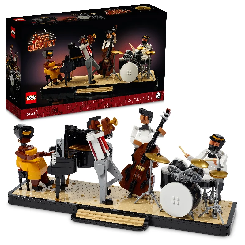 Skill-building LEGO activitiesLEGO 21334 Ideas Jazz Quartet 21334 Building Kit For Music-Loving Adults Skill-building LEGO activitiesLEGO 21334 Ideas Jazz Quartet 21334 Building Kit For Music-Loving Adults