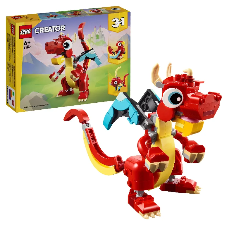 Captivating and enchanting LEGO worldsLEGO 31145 Creator Red Dragon