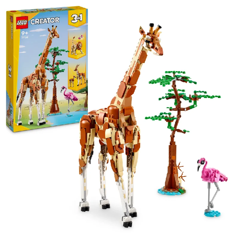 Age-appropriate LEGO toysLEGO 31150 Creator Nature And Animals Wild Safari Animals