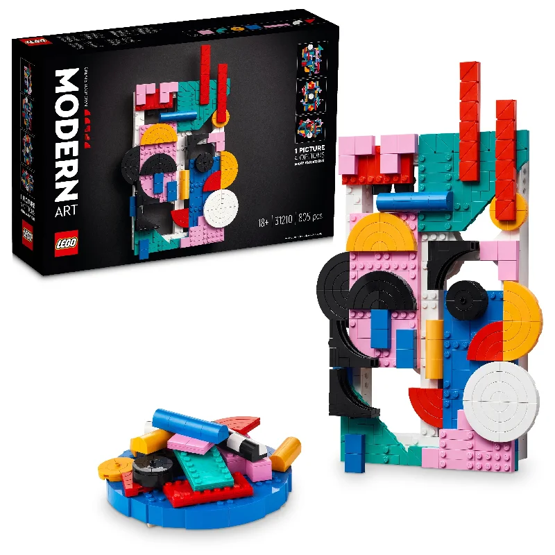 Iconic and recognizable LEGO charactersLEGO 31210 Art Modern Art