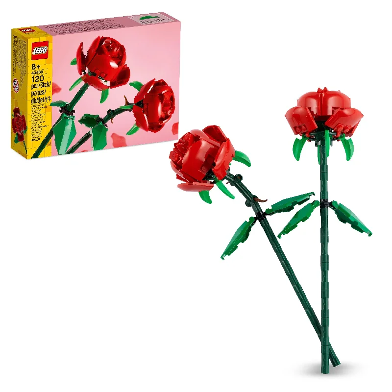 Reflecting diverse hobbies LEGO setsLEGO 40460 Icons Roses