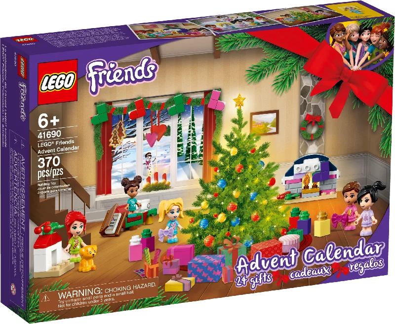Reflecting diverse hobbies LEGO sets41690 LEGO® Friends Advent Calendar