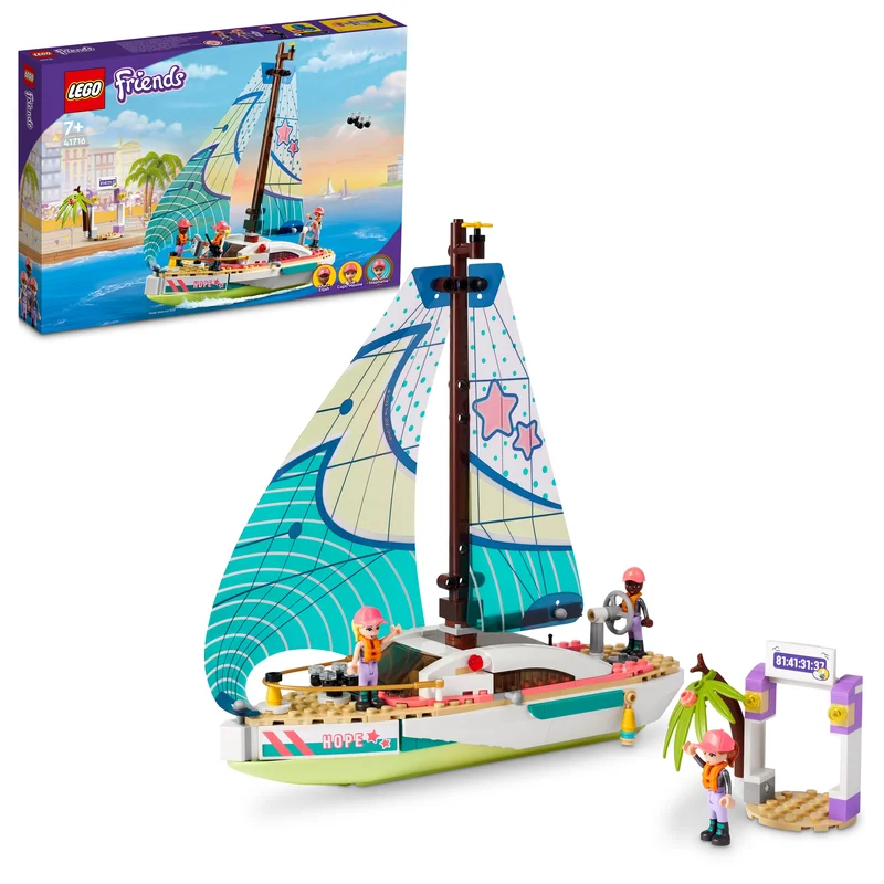 Promoting critical thinking LEGO challengesLEGO 41716 Friends Stephanie's Sailing Adventure