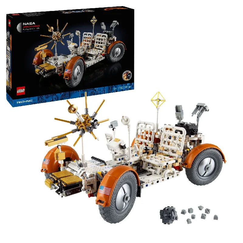 Reflecting diverse hobbies LEGO setsLEGO 42182 Technic NASA Apollo Lunar Roving Vehicle - LRV Reflecting diverse hobbies LEGO setsLEGO 42182 Technic NASA Apollo Lunar Roving Vehicle - LRV
