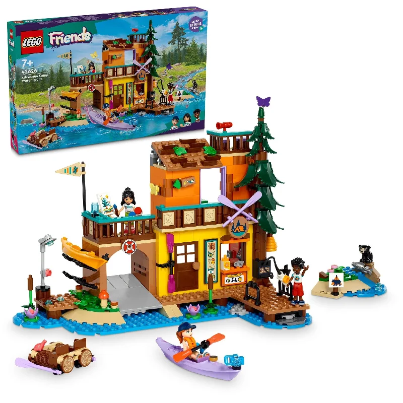 Finely detailed LEGO structuresLEGO 42626 Friends Adventure Camp Water Sports