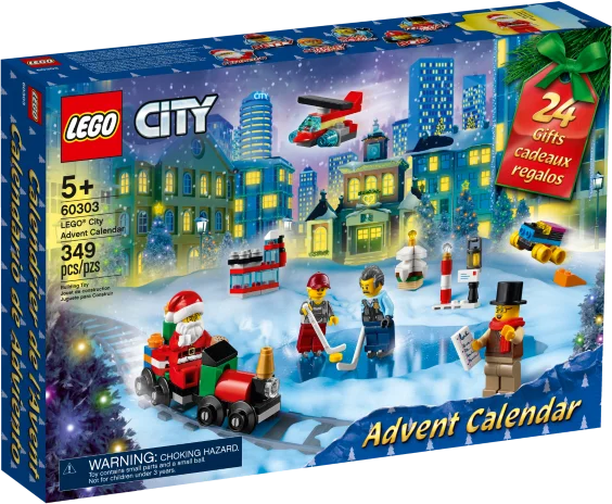 Encouraging social interaction LEGO60303 LEGO® City Advent Calendar
