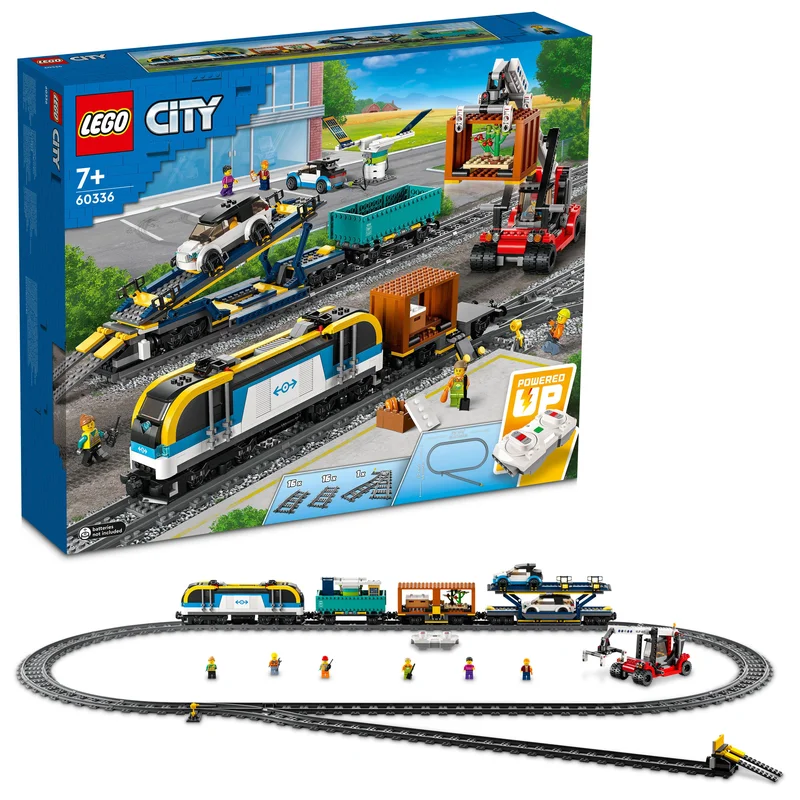 Fun-filled LEGO adventuresLEGO 60336 City Freight Train