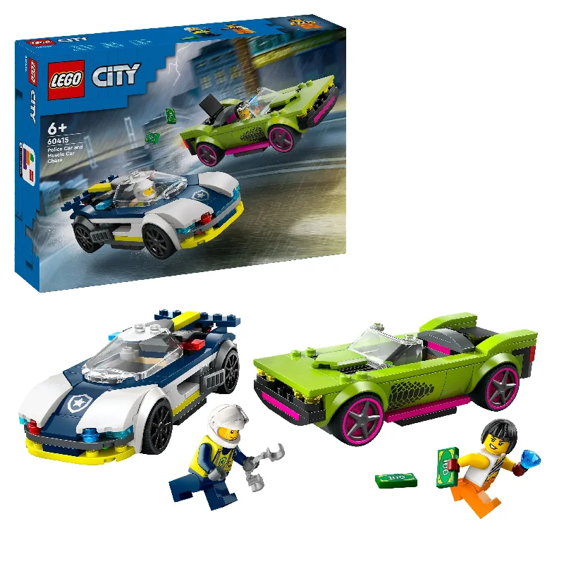 Encouraging exploration and discovery LEGOLEGO 60415 City Police Car And Muscle Car Chase Encouraging exploration and discovery LEGOLEGO 60415 City Police Car And Muscle Car Chase