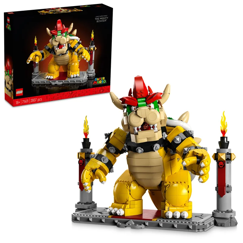 Promoting critical thinking LEGO challengesLEGO 71411 Super Mario The Mighty Bowser