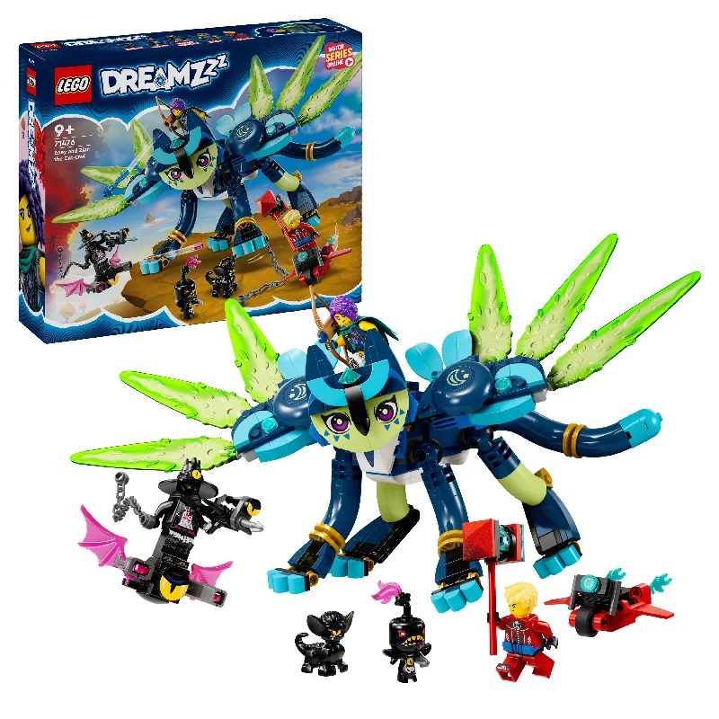 Promoting emotional regulation LEGOLEGO 71476 DREAMZzz Zoey And Zian The Cat Owl
