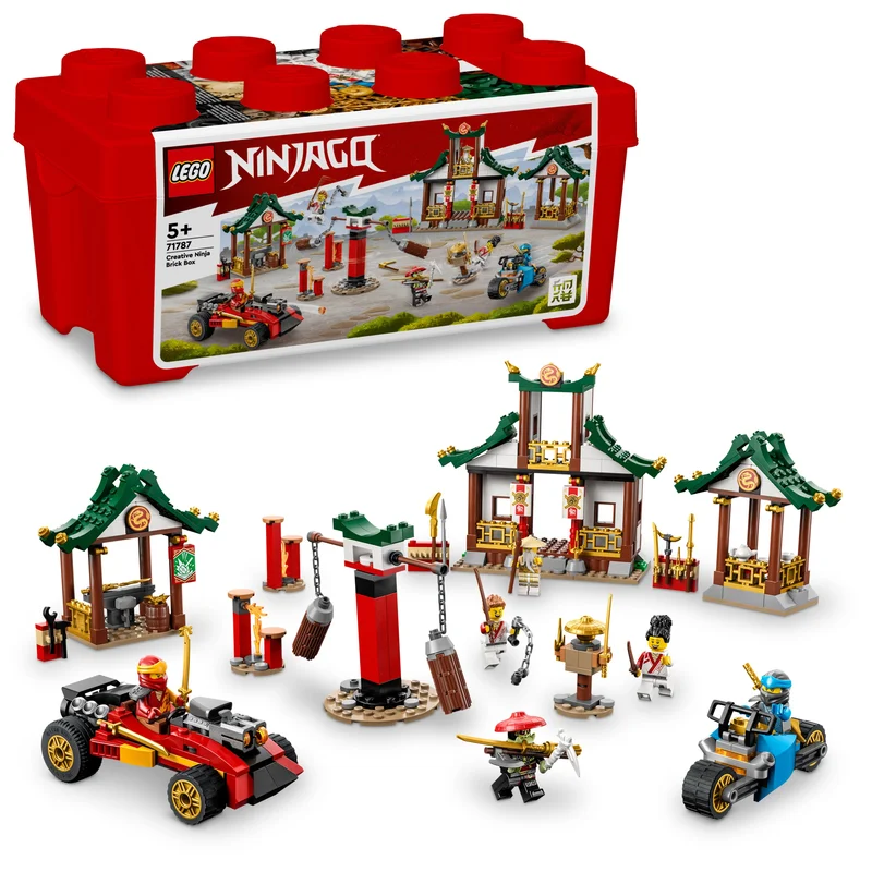 Enhancing cognitive development LEGOLEGO 71787 Ninjago Creative Ninja Brick Box