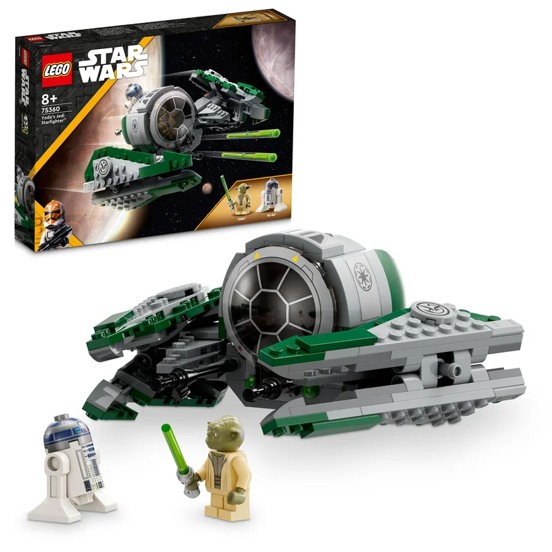 Inspiring architectural interest LEGOLEGO 75360 Star Wars Yodas Jedi Starfighter