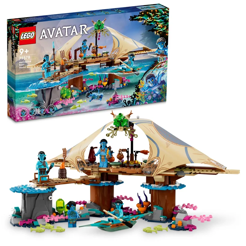 Promoting environmental awareness LEGOLEGO 75578 Avatar Metkayina Reef Home