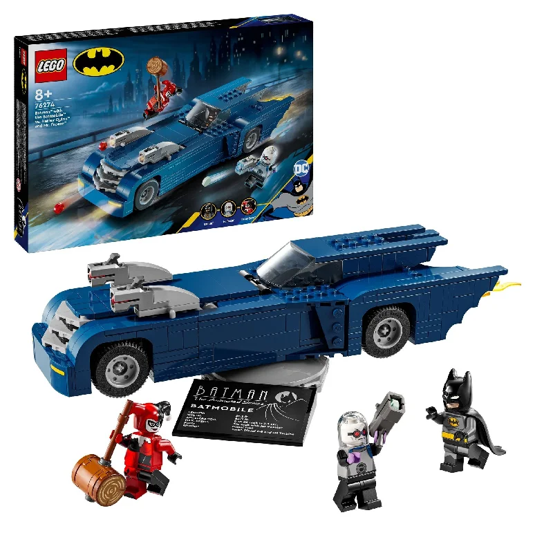 Intricately designed LEGOLEGO 76274 Super Heroes Batman With The Batmobile Vs. Harley Quinn And Mr. Freeze Intricately designed LEGOLEGO 76274 Super Heroes Batman With The Batmobile Vs. Harley Quinn And Mr. Freeze