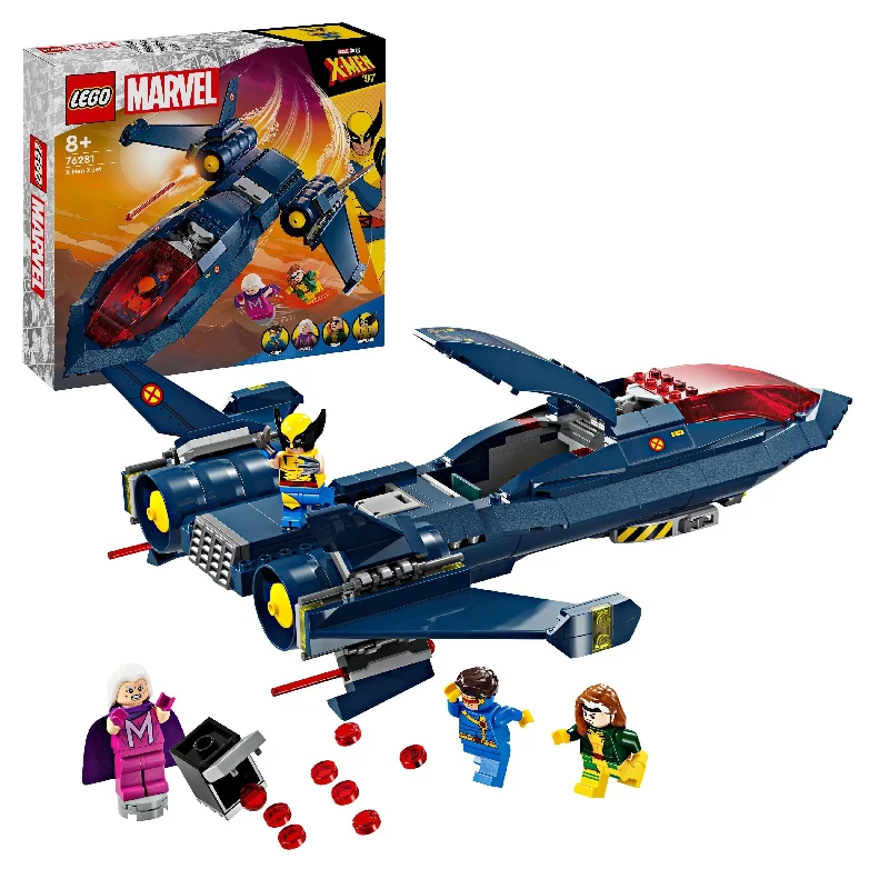 Fostering patience and perseverance LEGOLEGO 76281 Marvel X-Men X-Jet