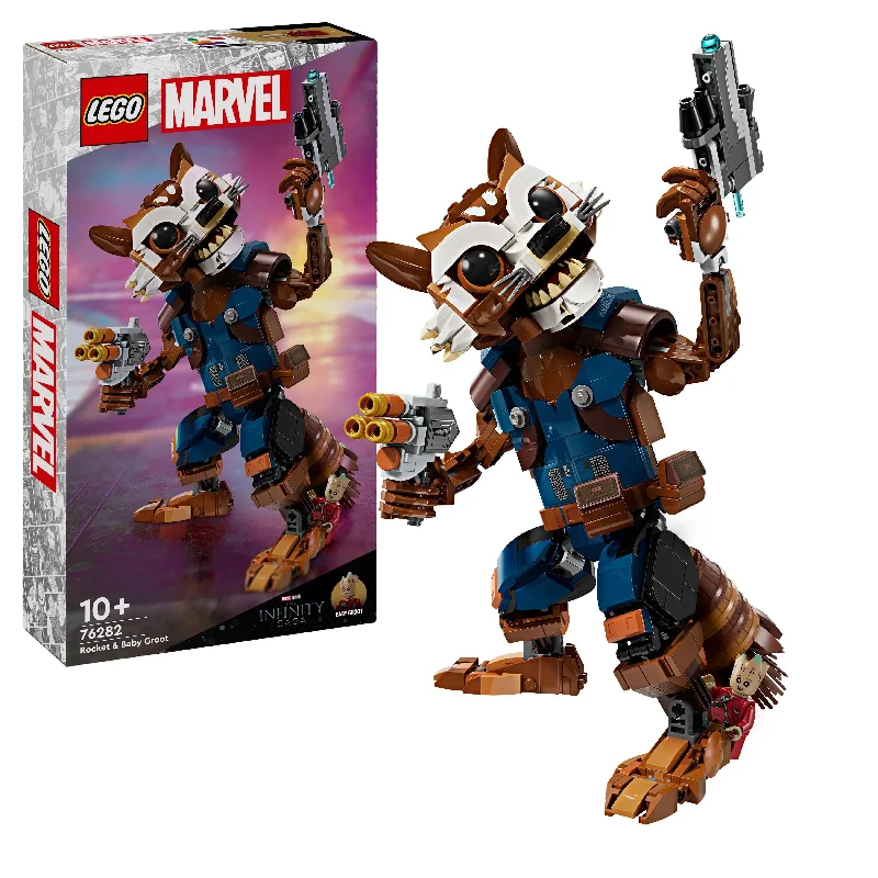 Promoting emotional regulation LEGOLEGO 76282 Marvel Rocket & Baby Groot