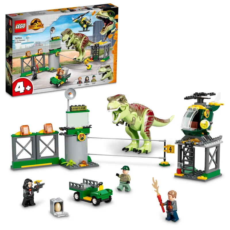 Reflecting popular cultures LEGO themesLEGO 76944 Jurassic World T.Rex Dinosaur Breakout Reflecting popular cultures LEGO themesLEGO 76944 Jurassic World T.Rex Dinosaur Breakout