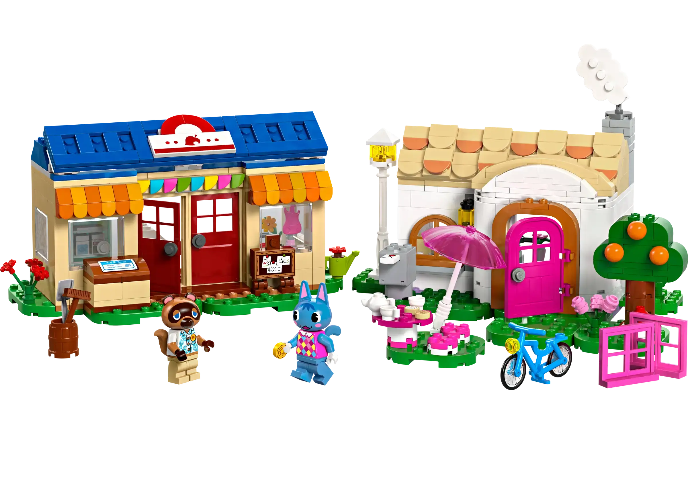 Customizable and personalized LEGO optionsLEGO ANIMAL CROSSING 77050 Nook's Cranny & Rosie's House