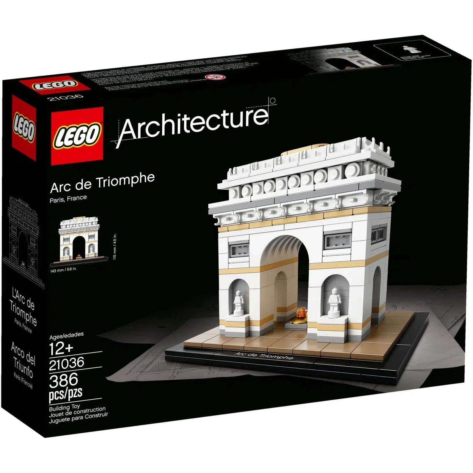 Promoting critical thinking LEGO challengesLEGO [Architecture] - Arc de Triomphe (21036)