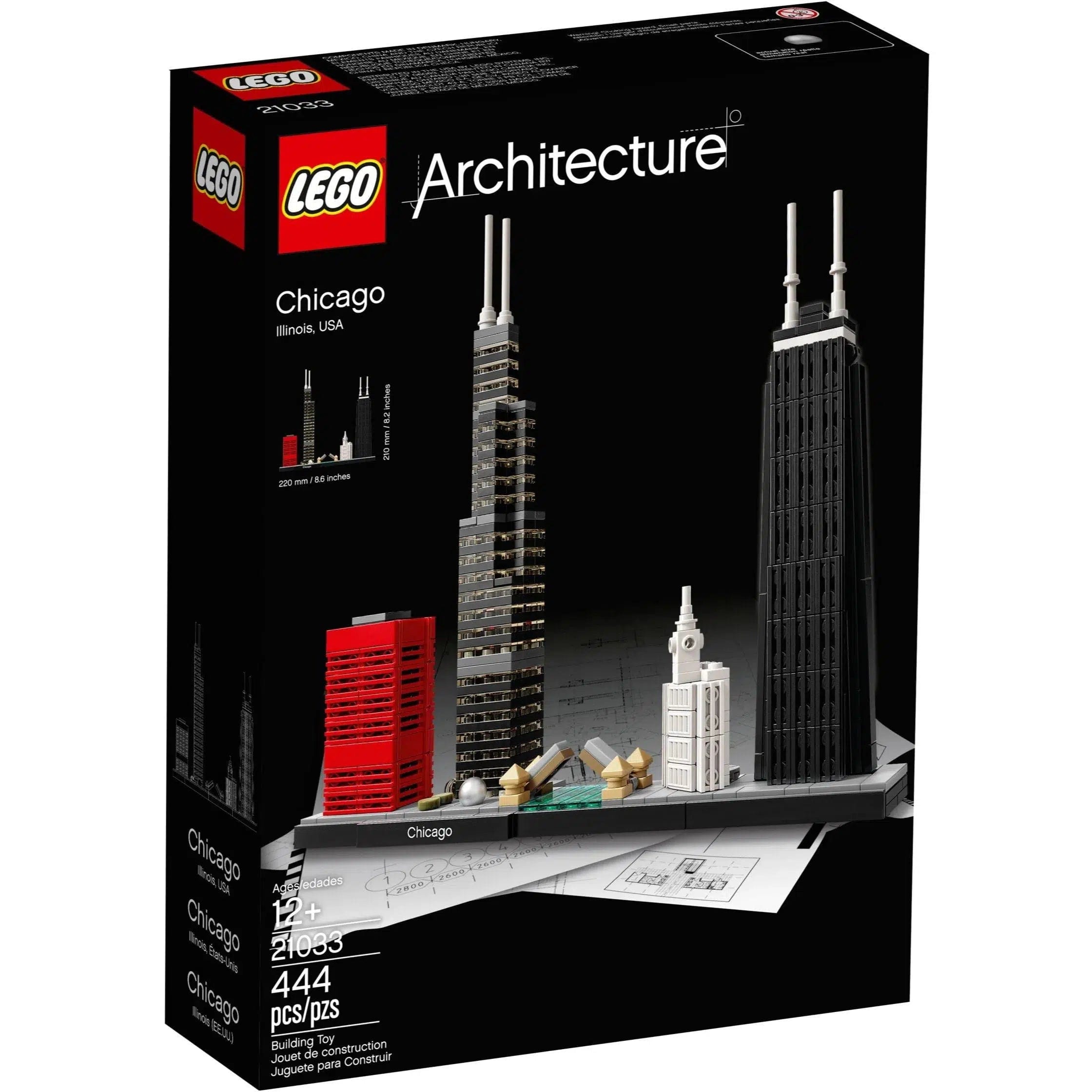 Precisely scaled LEGO miniaturesLEGO [Architecture] - Chicago (21033)