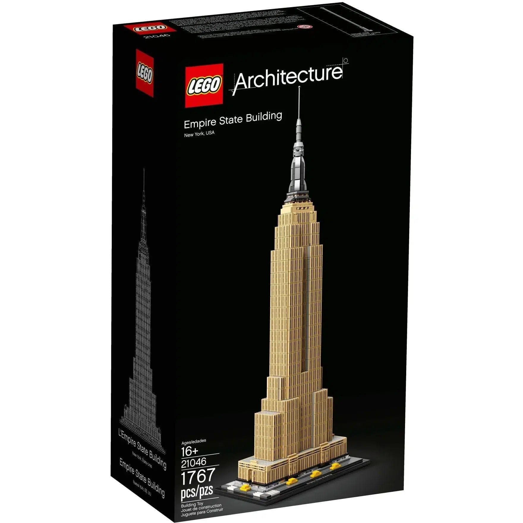 Seamlessly fitting LEGO connectionsLEGO [Architecture] - Empire State Building (21046)