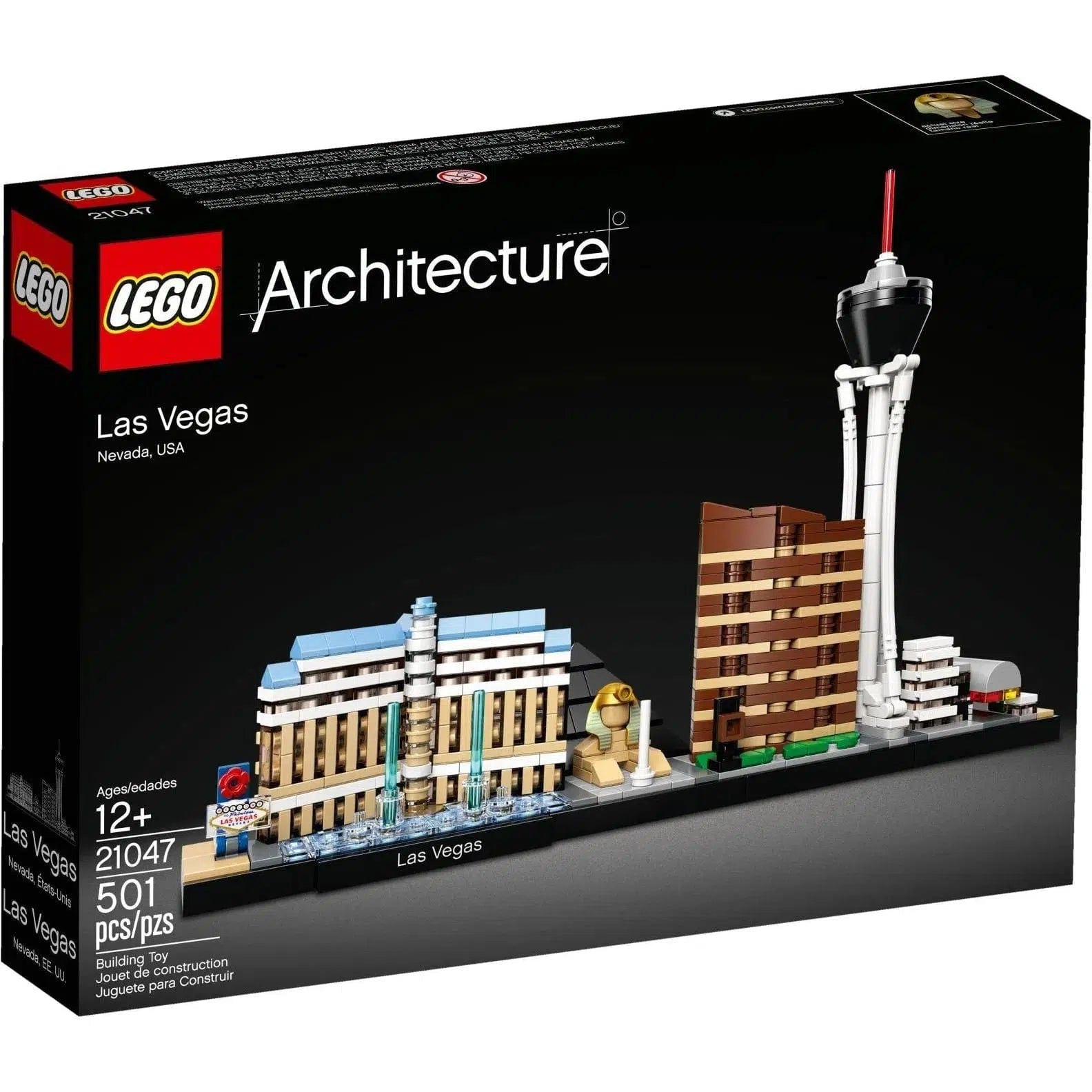 Promoting fine motor skills LEGO setsLEGO [Architecture] - Las Vegas (21047)