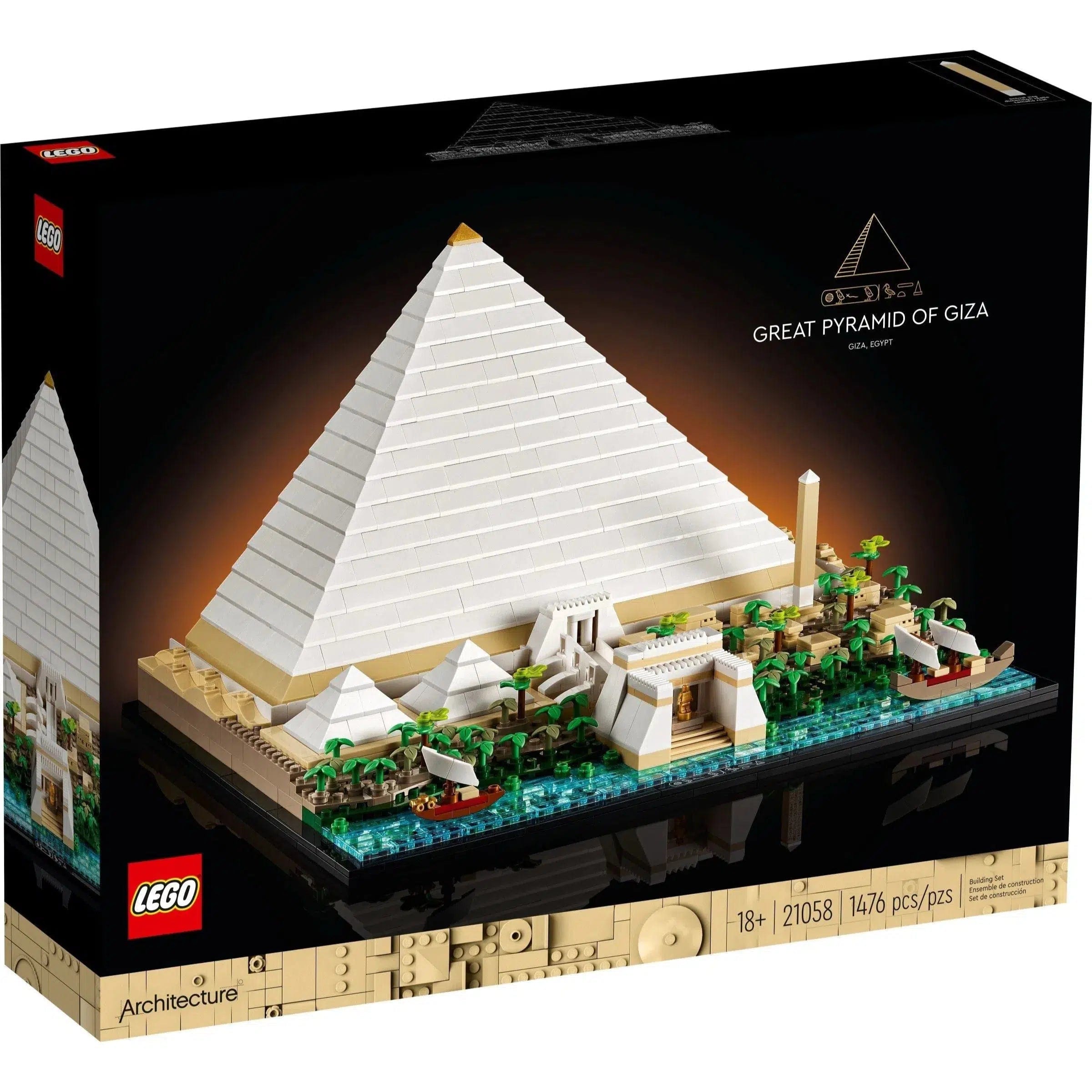 Highly adaptable LEGO creationsLEGO [Architecture] - The Great Pyramid of Giza (21058)